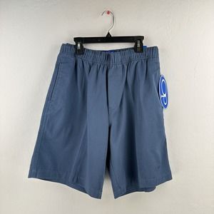 Vintage NOS OCEAN PACIFIC OP Shorts Men’s S PULL-ON SHORT Blue‎ Elastic Waist
